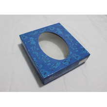 Paper Packing Box with Oval-Shaped Window